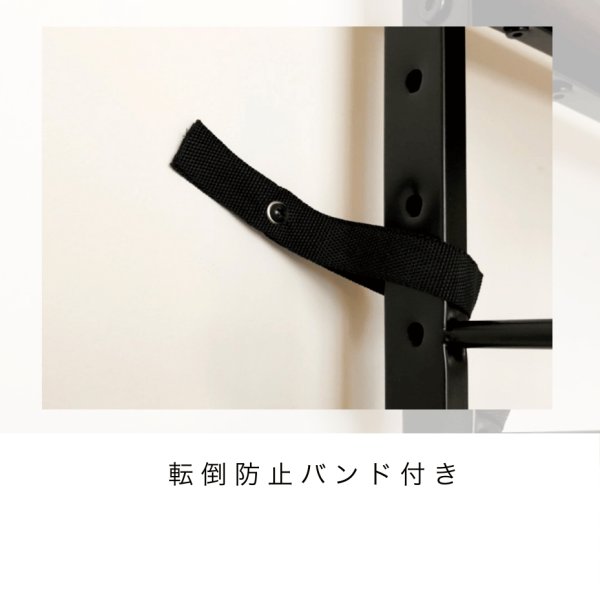 画像3: 収納　キッチン　　冷蔵庫ラック　ブラウン・ナチュラル (3)