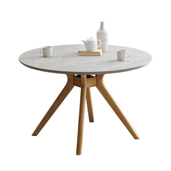 画像6: ダイニングテーブル・チェア　ベリーズ/XA丸テーブル　９０・１１０丸テーブル (6)