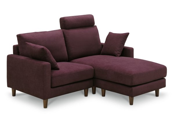 画像3: ソファ　３WYA　２人掛け　ニーナ　パープル (3)