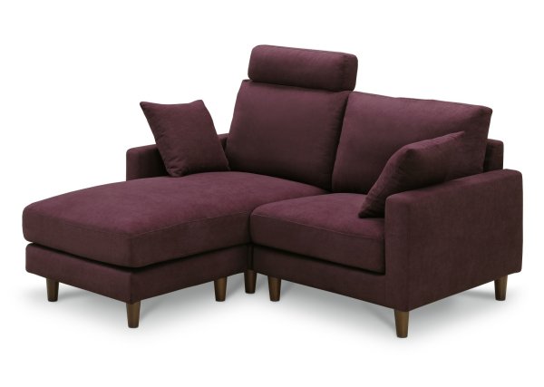 画像2: ソファ　３WYA　２人掛け　ニーナ　パープル (2)
