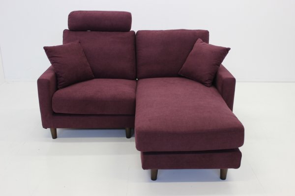 画像1: ソファ　３WYA　２人掛け　ニーナ　パープル (1)