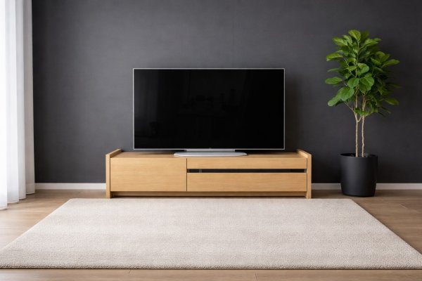 画像3: TVボード　アルル　１５０・１８０サイズ　ブラック・ナチュラル・ウォールナット (3)