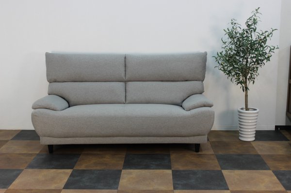 画像2: ソファ　３人掛け　ラパン　グレー (2)