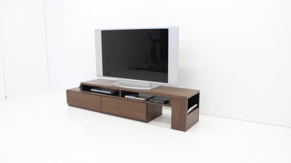 画像4: 伸長式TVボード　ケプカ　サイズ１６０cm〜２７０cm　ウォールナット (4)