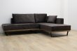 画像2: ソファ　コモド　L型　カウチソファ　グレー・ブラウン (2)