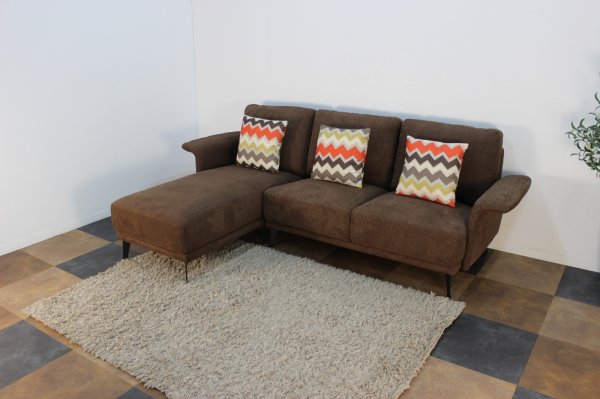 画像3: ソファ　カウチソファ　ガーベラ　ブラウン (3)
