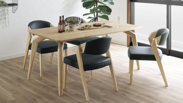 画像1: ダイニングセット　ベルーノII　１６０サイズ (1)