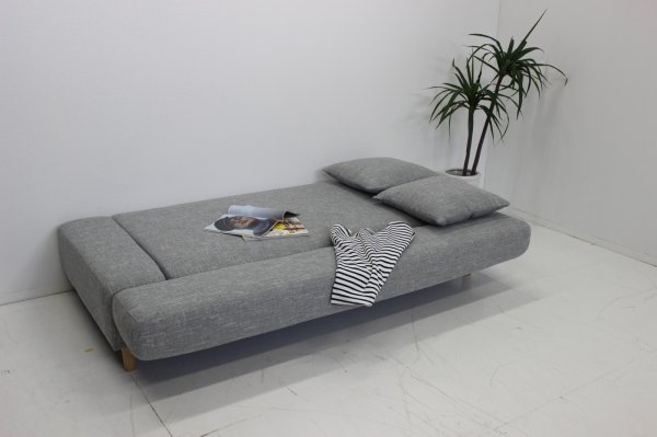 画像6: ソファベッド　ルイス　ブラウン・グレー・ベージュ (6)