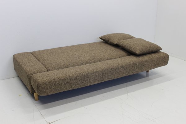 画像4: ソファベッド　ルイス　ブラウン・グレー・ベージュ (4)
